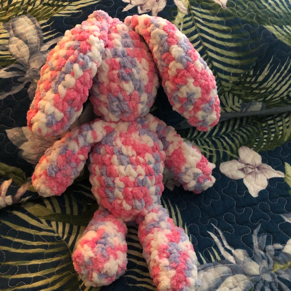 Crochet soft bunny